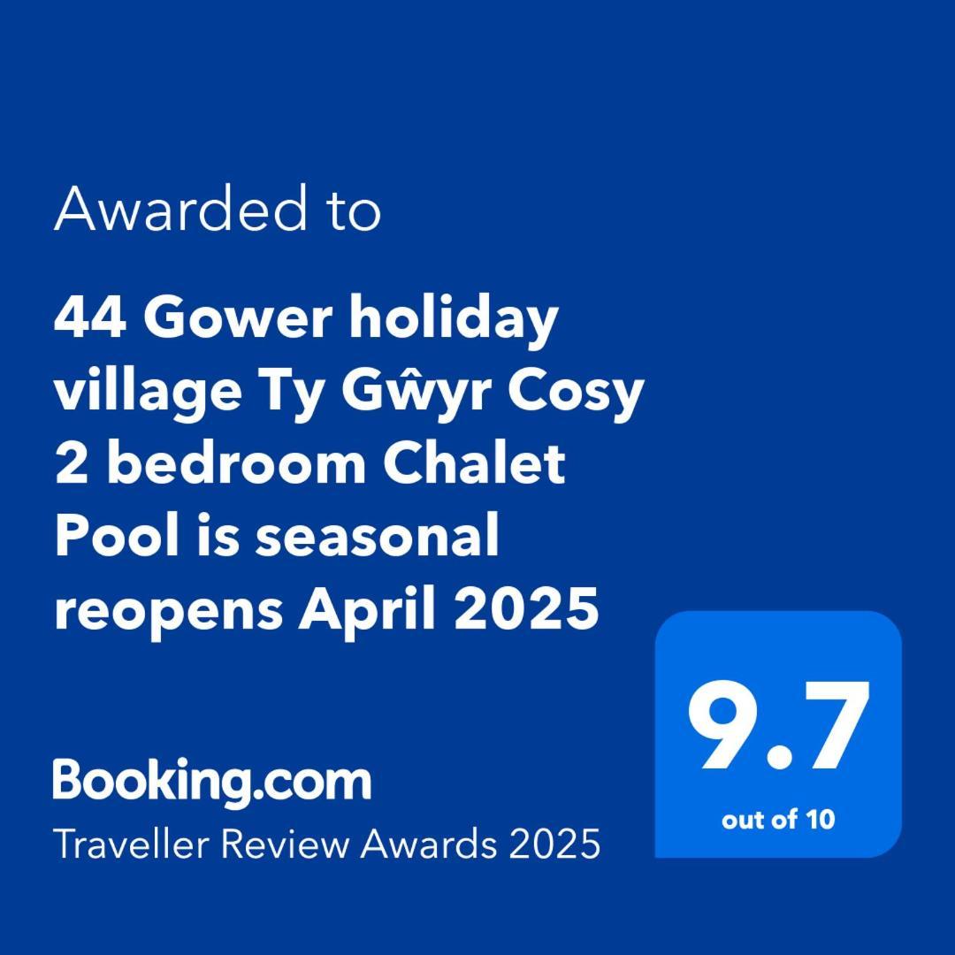 44 Gower Holiday Village Ty Gwyr Cosy 2 Bedroom Chalet Swansea Luaran gambar